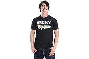 Black Brony Swoosh Tee: Express Your Equestrian Style