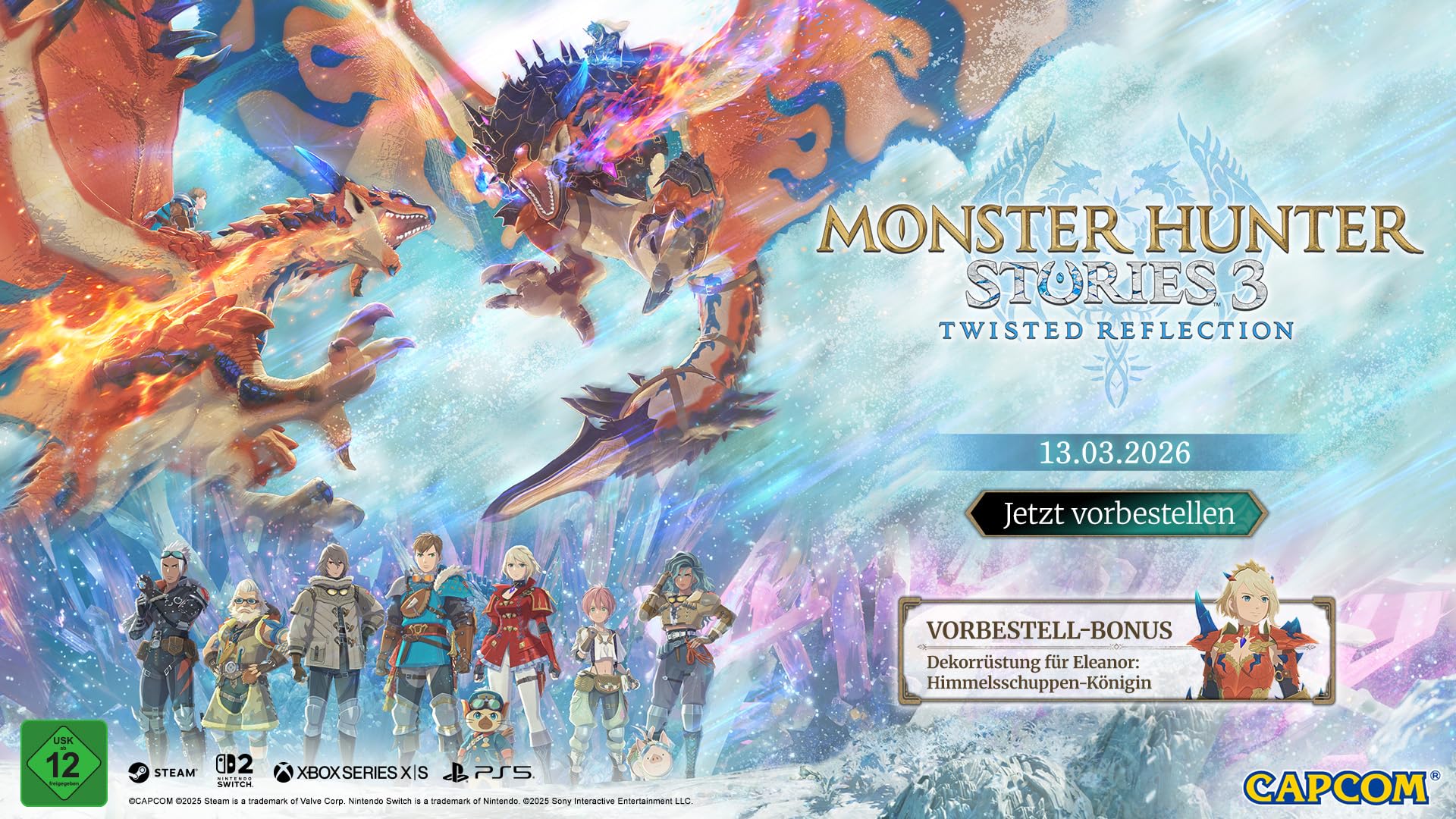 Monster Hunter Stories 3 Twisted Reflection - [Playstation 5]