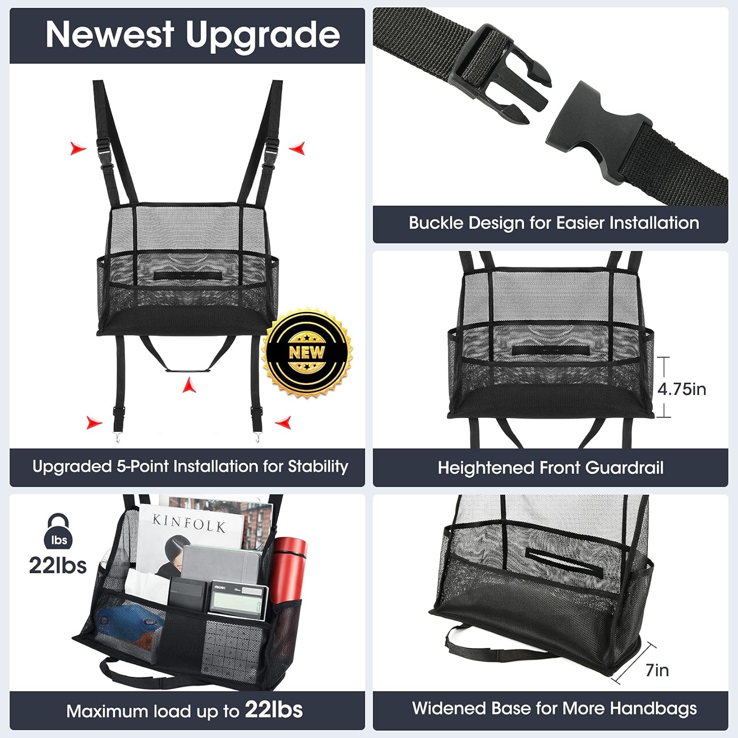 Handbag Viopic Capacity Organizer Documents Photo