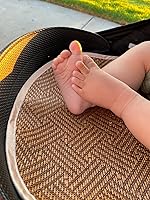 Vista 3 de Cochecito universal Cool Seat Liner Summer Cooling Liner Pad Cómodo flujo de aire que absorbe la humedad 3D Cojín Mat para cochecito asiento