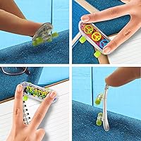 Vista 7 de ArtCreativity 144 PCS Mini Finger Skateboards for Kids – 2 Inch Durable Fingerboard Toys in Assorted Designs – Skateboard Party Favor, Goodie Bag