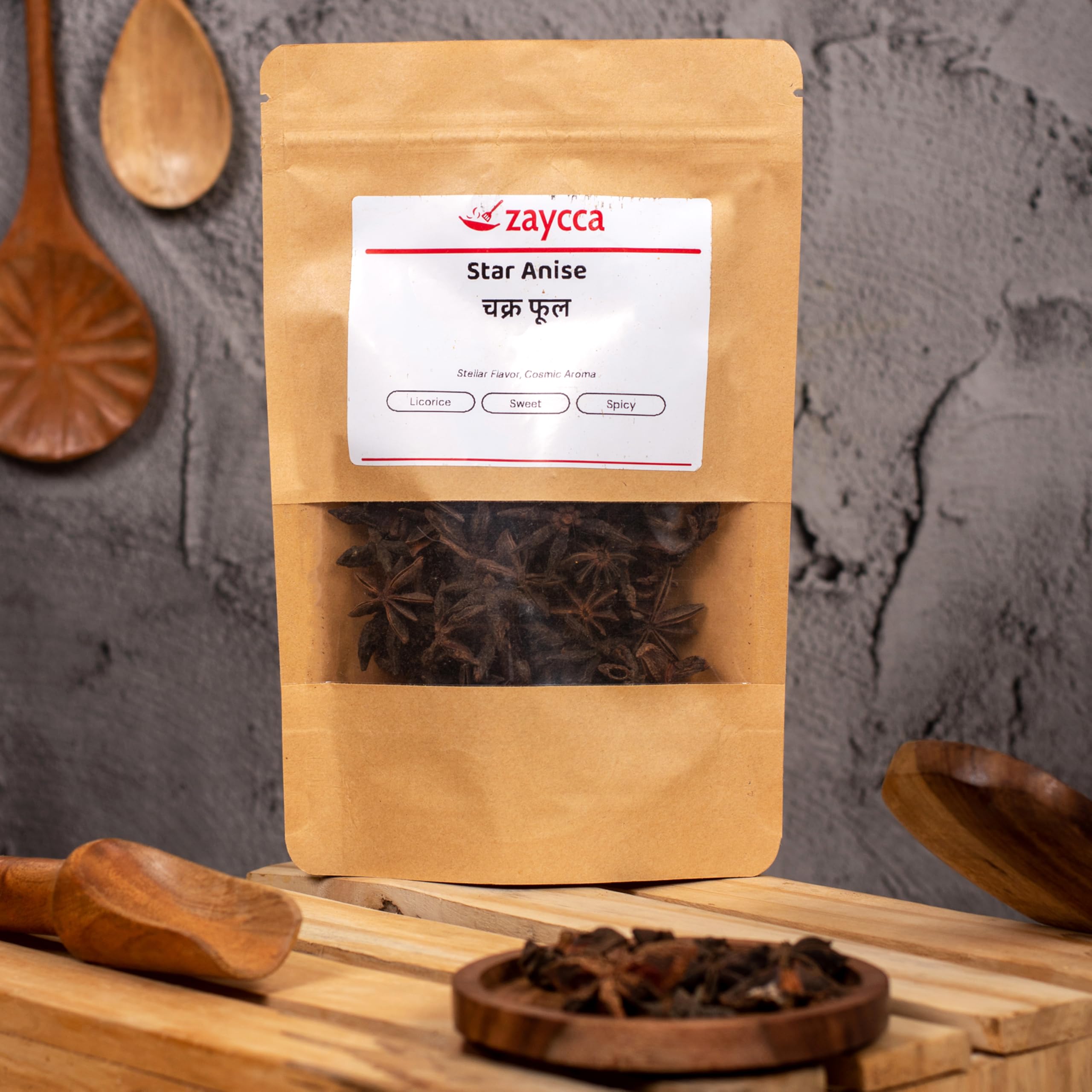 Star Anise | Chakra Phool | Badian Khatai | चक्र फूल 50grms - Image 6 thumbnail