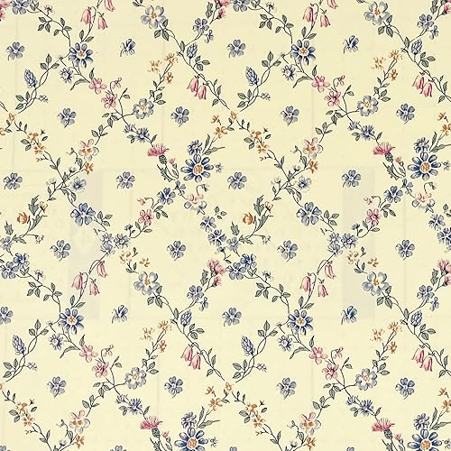 Miniatura 9 de Yifely Sunmer Blooms - Revestimiento de papel decorativo para cajones y estantes, autoadhesivo, decoración de armario de almacenamiento de 17.7