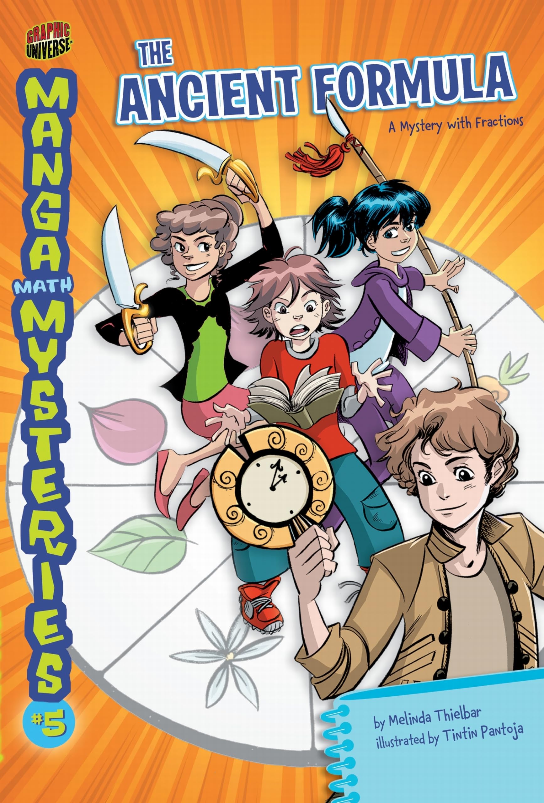 The Ancient Formula: A Mystery with Fractions (Manga Math Mysteries)