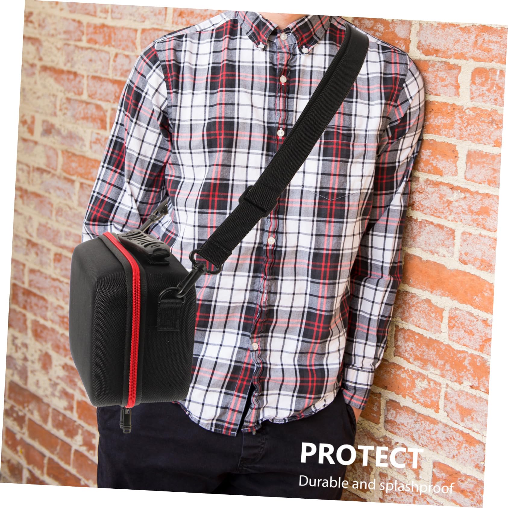 jojofuny Sacchetto Di Immagazzinaggio Digitale Sacchetto Della Macchina Fotografica Borsa Fotografica Esterna Per Lo Zaino Custodia Rigida Con Schiuma Piccola Fotocamera Borse Custodia Per