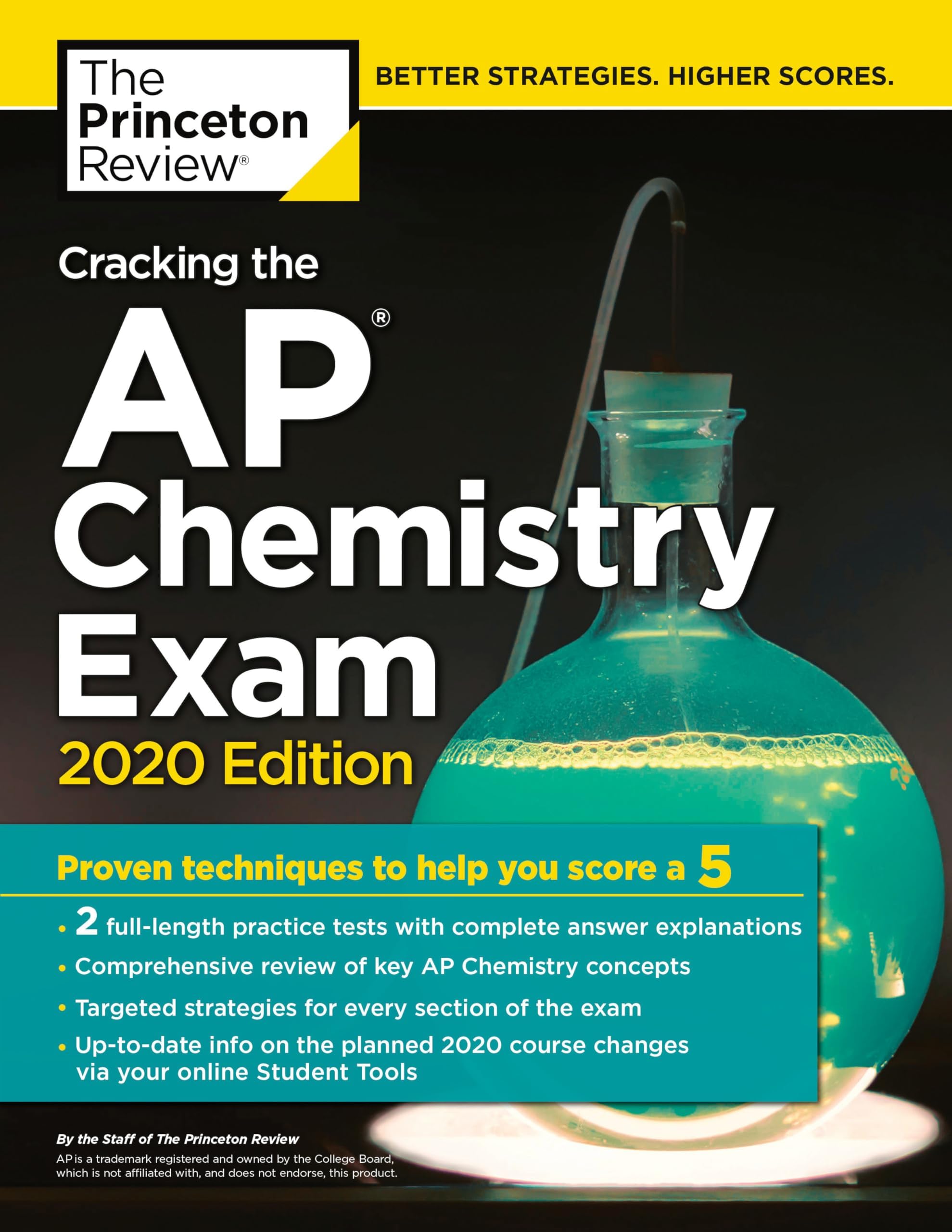 Cracking the AP Chemistry Exam, 2020 Edition: Practice Tests & Proven Techniques to Help You Score a 5 (College Test Preparation)