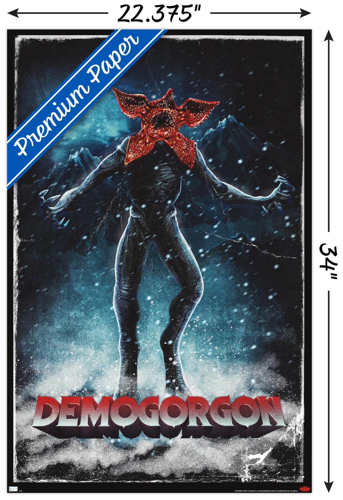ネットフリックス Stranger Things ホラー Demogorgon ネットフリックス Stranger Things ホラー Demogorgon Demogorgon