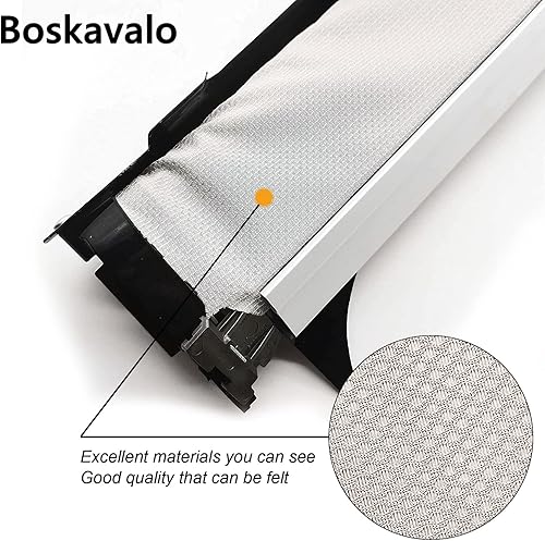 Miniatura 10 de Boskavalo Parasol panorámico para techo corredizo para VW Jetta Golf Tiguan Audi Q5 1K9877307B (negro, 1)