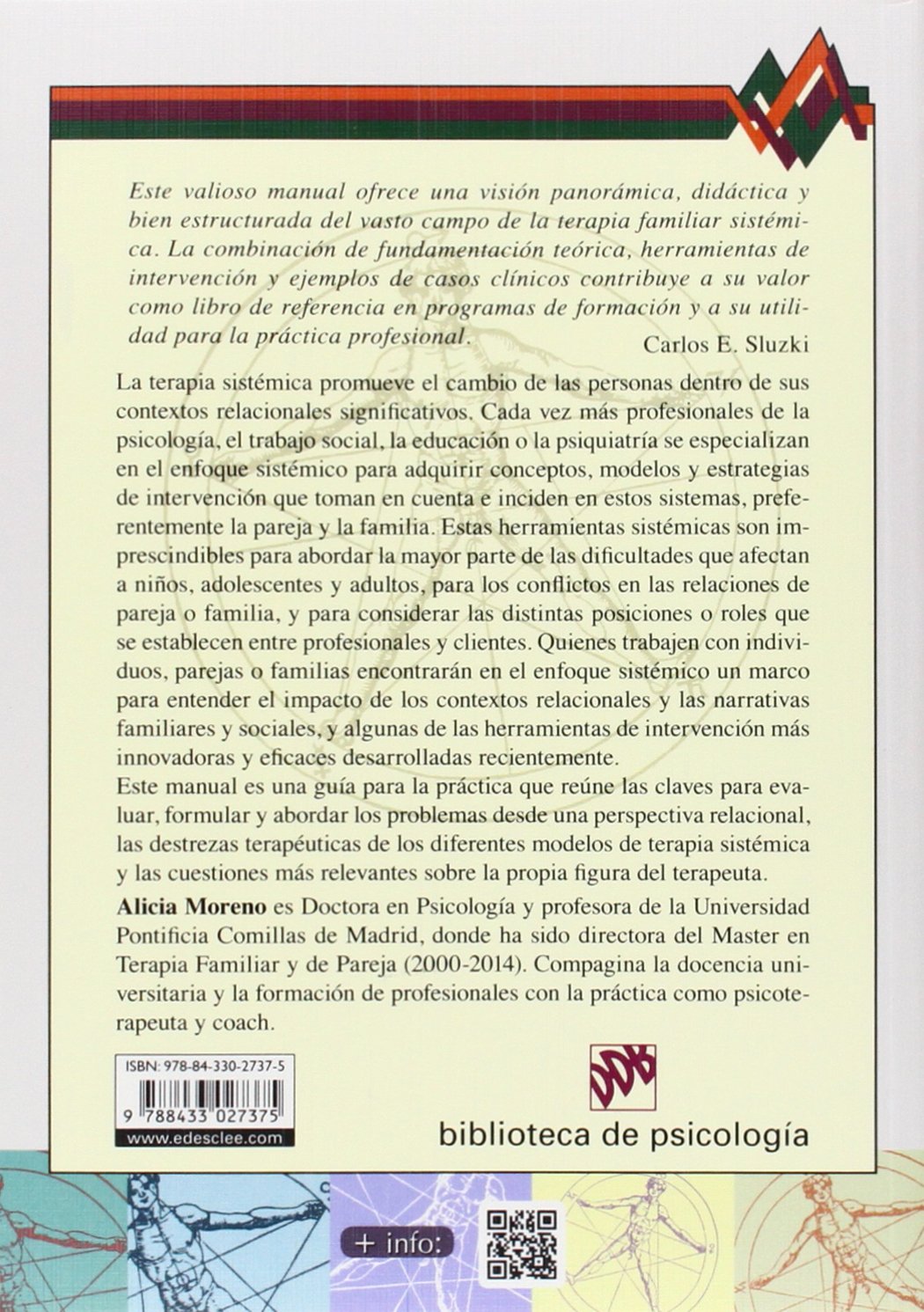 Manual De Terapia Sistemica. Principios: Principios y herramientas de intervención: 195 (Biblioteca de Psicología)