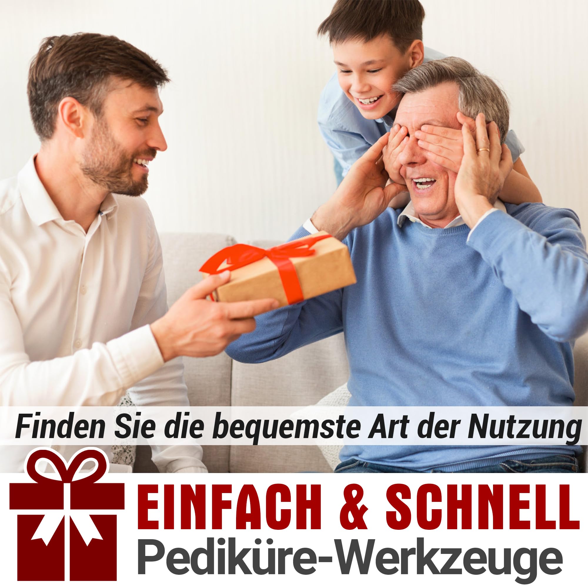Langstieliger Nagelknipser mit Lupe, Schneiden von Nägeln ohne Biegen, geeignet für Schwangere, Übergewichtige, ältere Menschen, Menschen mit schlechten Knien (60cm, mit Lupe)
