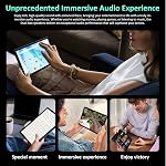 Tablette 11 Inch Android 15, 2K Affichage, 256GB ROM, 2TB TF Expand, Octa-Core, 8000mAh, Vigne large L1, Dual Cameras, WiFi6, BT0 GPS avec clavier et souris, noir