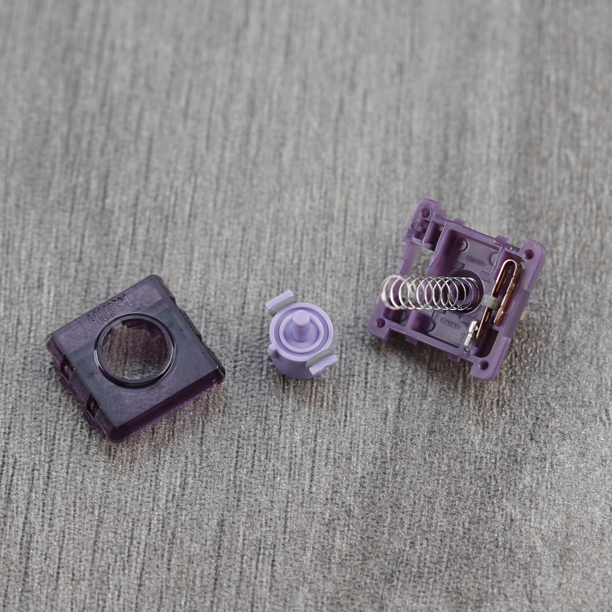 ミライグリッシュ　HELLO POE English Box Amazon.com: Mechkeeb Kailh 1353 Series Purple Iris Silent Mini Low