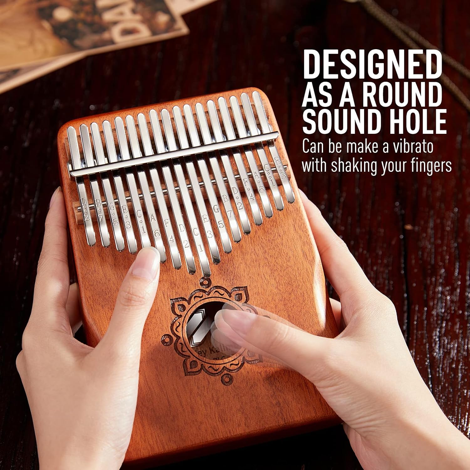 ساز کالیمبا 17 کلید Byla