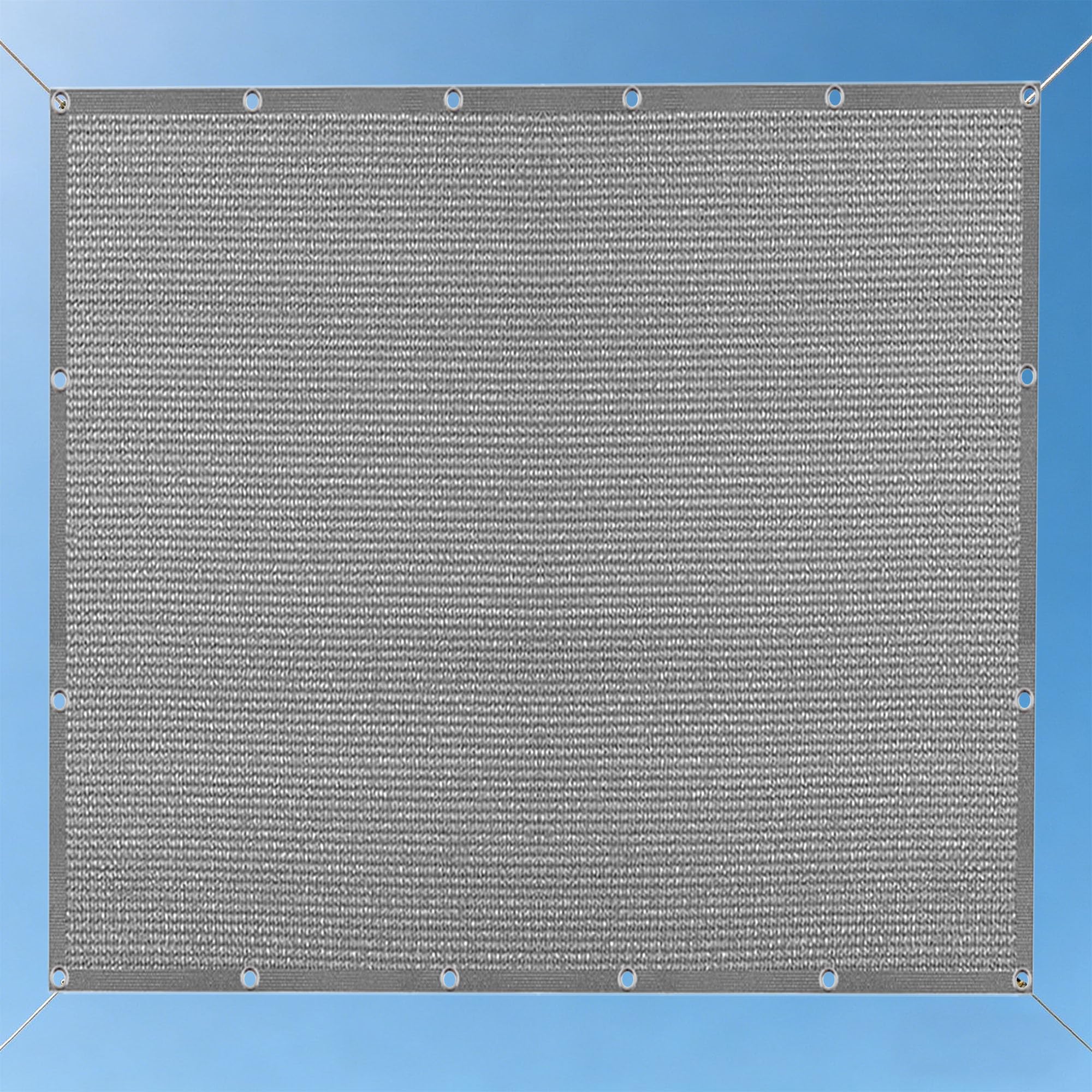 Ligero de 1,8 x 4 m, transpirable, protección UV, para camping, invernadero, casa de mascotas, múltiple, gris claro