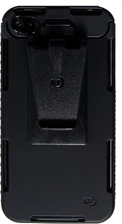 Nite Ize CNT-IP4-01SC Connect Case for iPhone 4/4S - 1 Pack - Retail Packaging - Black