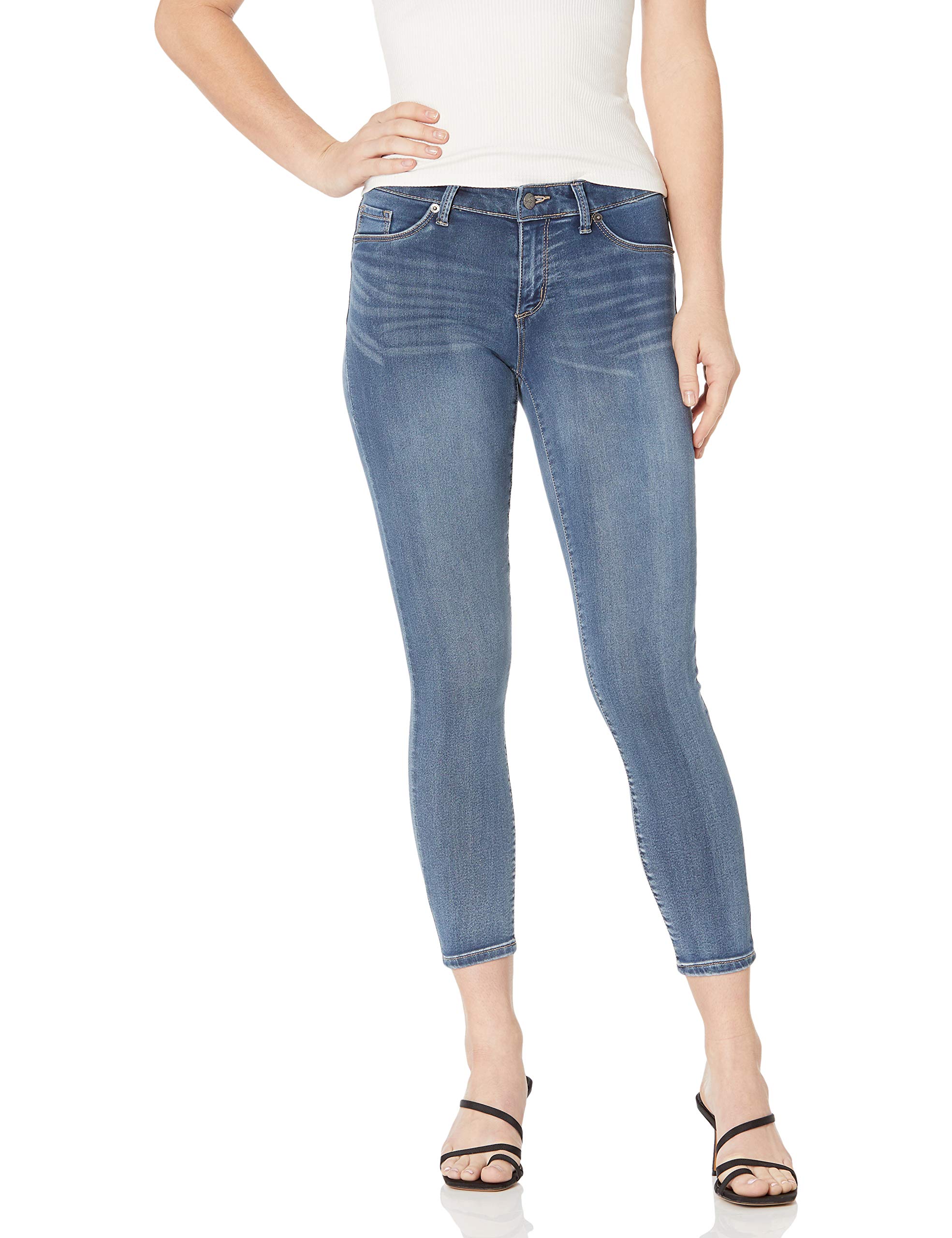 Jessica Simpson Women's Kiss Me Skinny Ankle Jean, Jade, 27 Regular