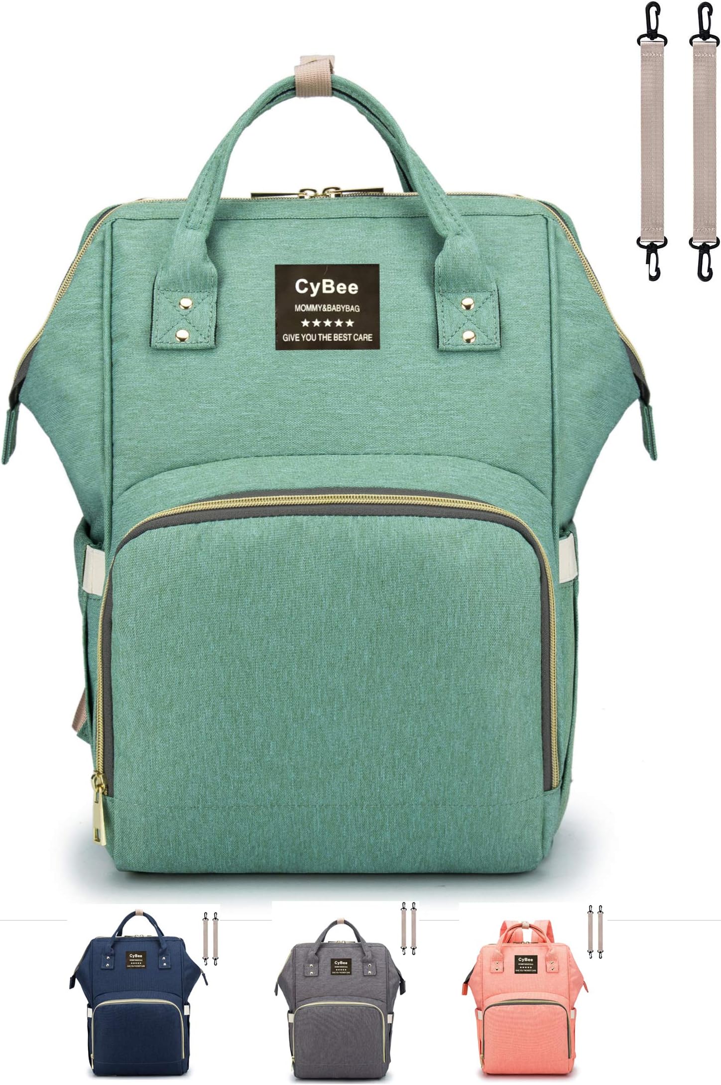 Diaper Bag Backpack Multi-Function Waterproof Travel Backpack Maternity Baby Nappy Changing Bags, Large Capacity,Multi-Function, Fashion and Durable