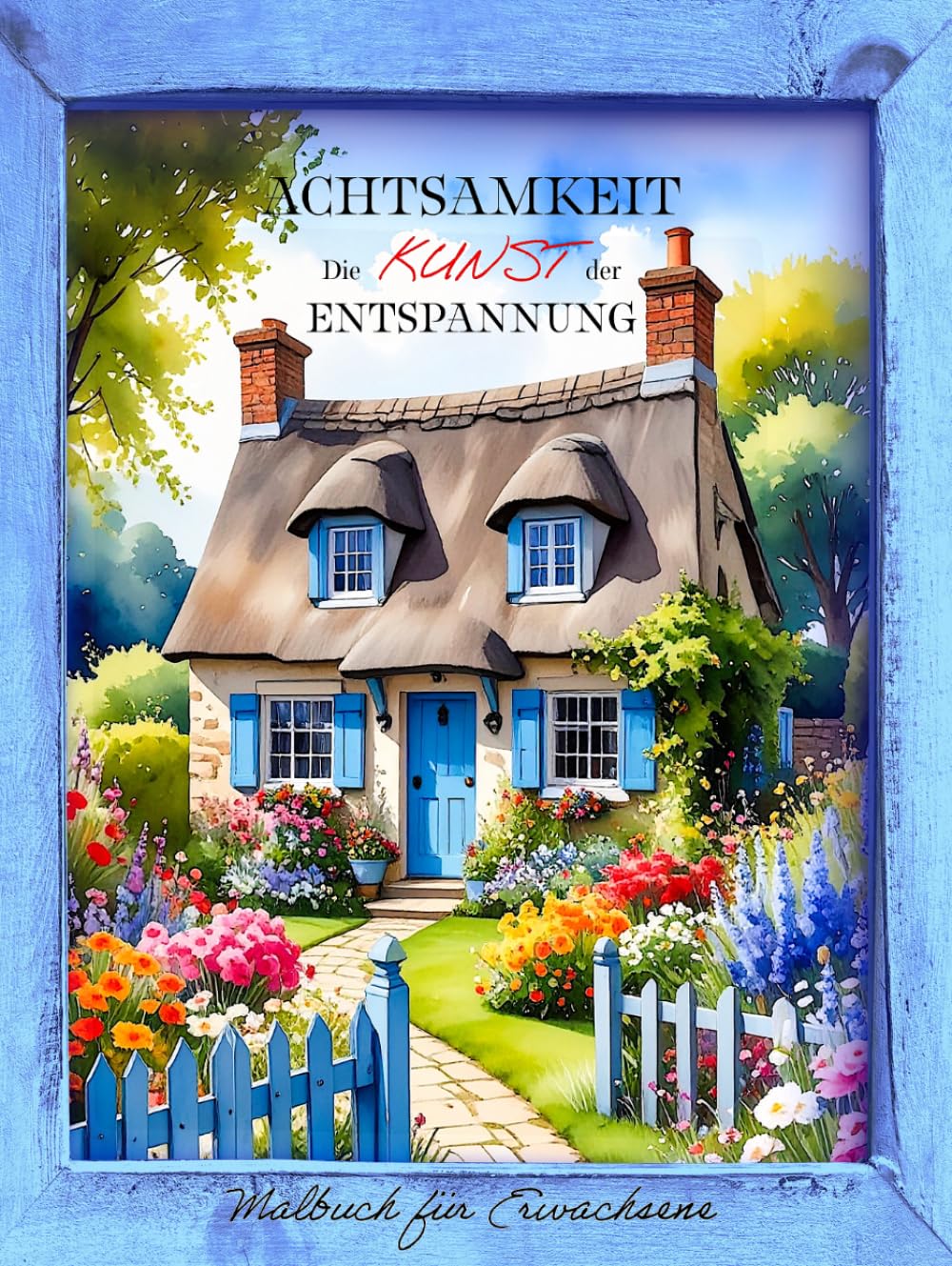 Achtsamkeit - Die Kunst der Entspannung: Malbuch für Erwachsene: Kreative Auszeit beim Ausmalen zur digitalen Entgiftung, Entschleunigung und Stressbewältigung - für mehr Zufriedenheit und Selbstliebe