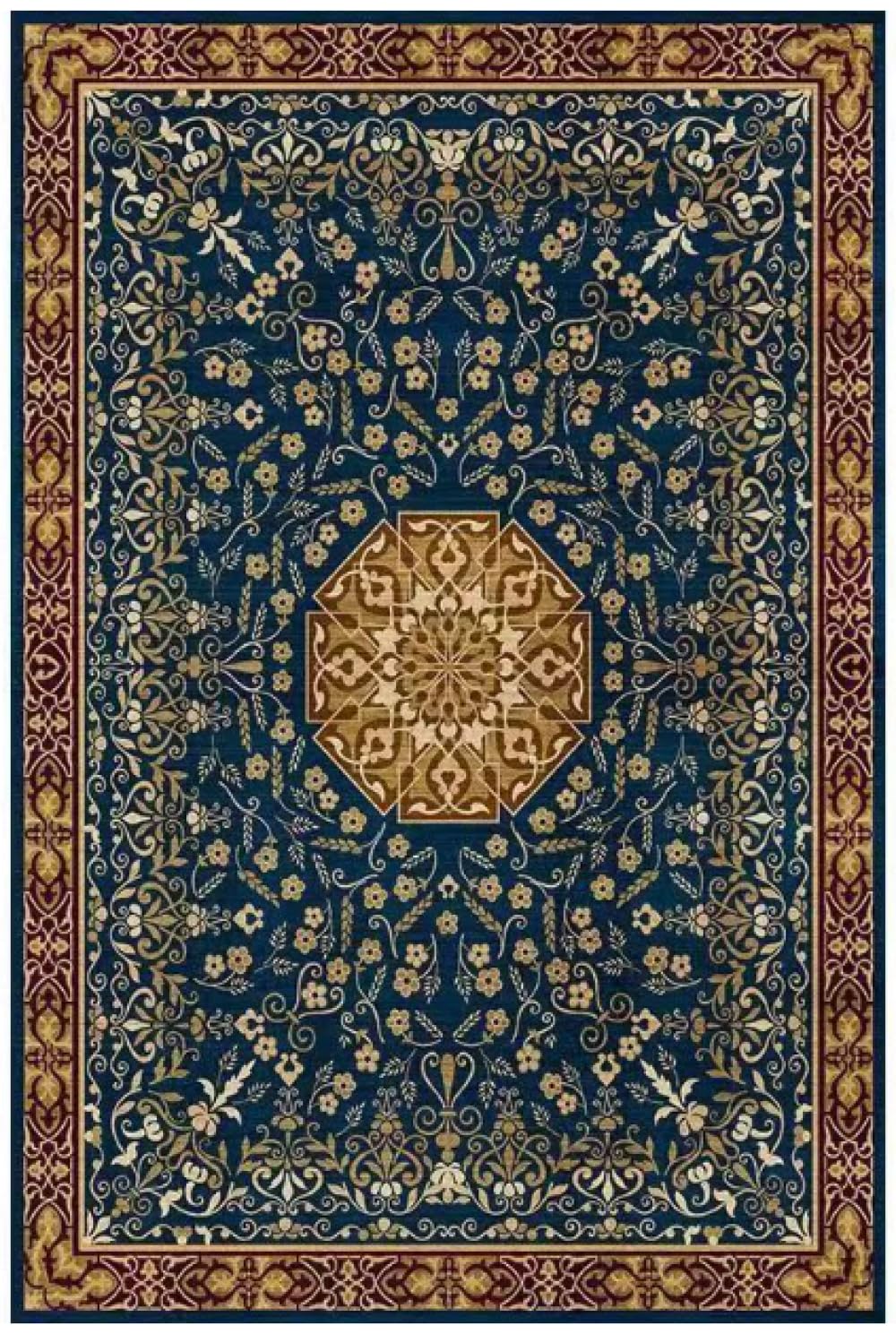 Tapis Vintage Tapis De Salon Tapis De Sol De Luxe Tapis De Sol pour Chambre À Coucher Salle À Manger Tapis Traditionnel pour Bureau Tapis Ethnique
