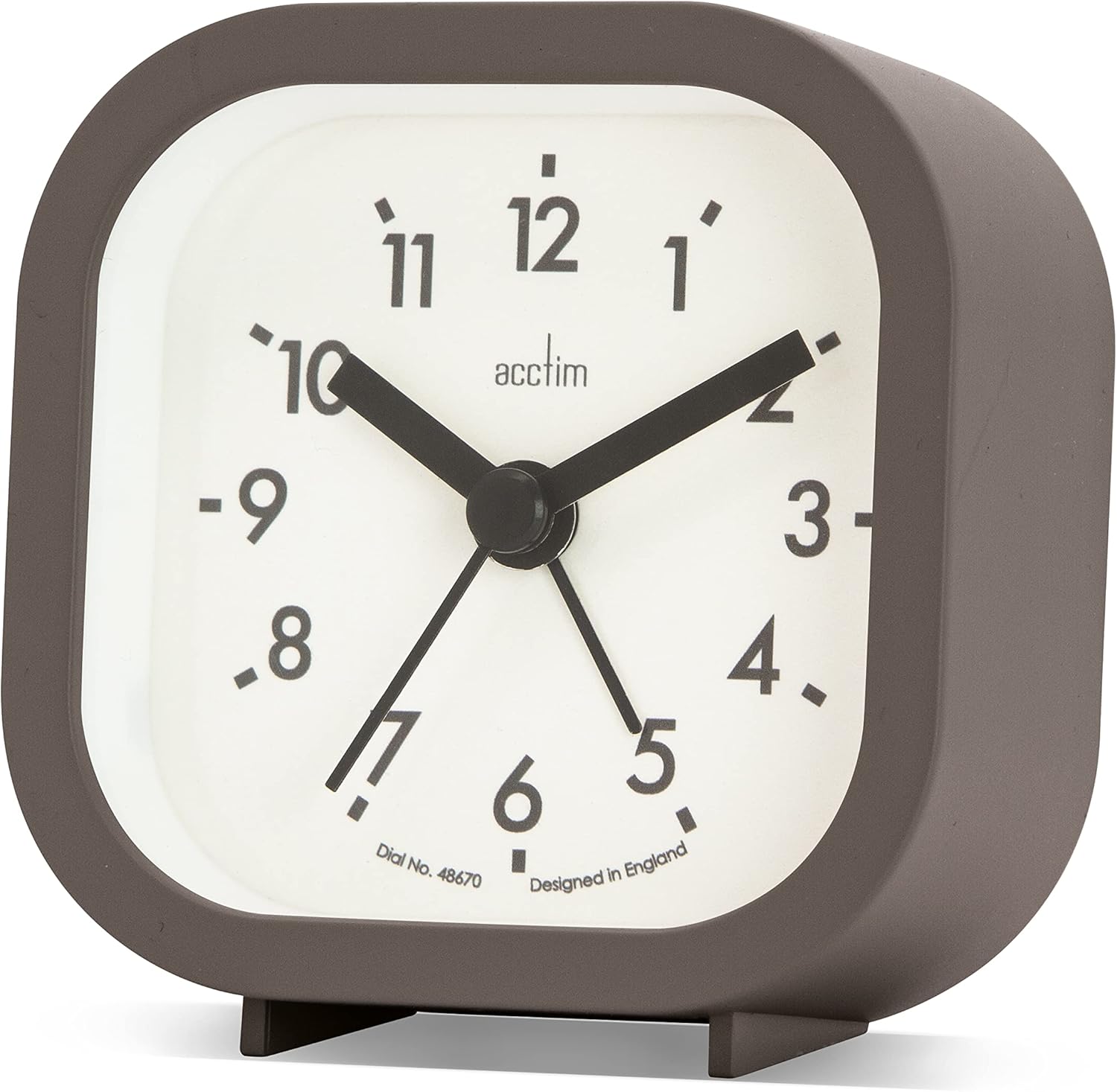 Acctim Robyn Mini Bedside Alarm Clock Grey Amazon.co.uk Home & Kitchen