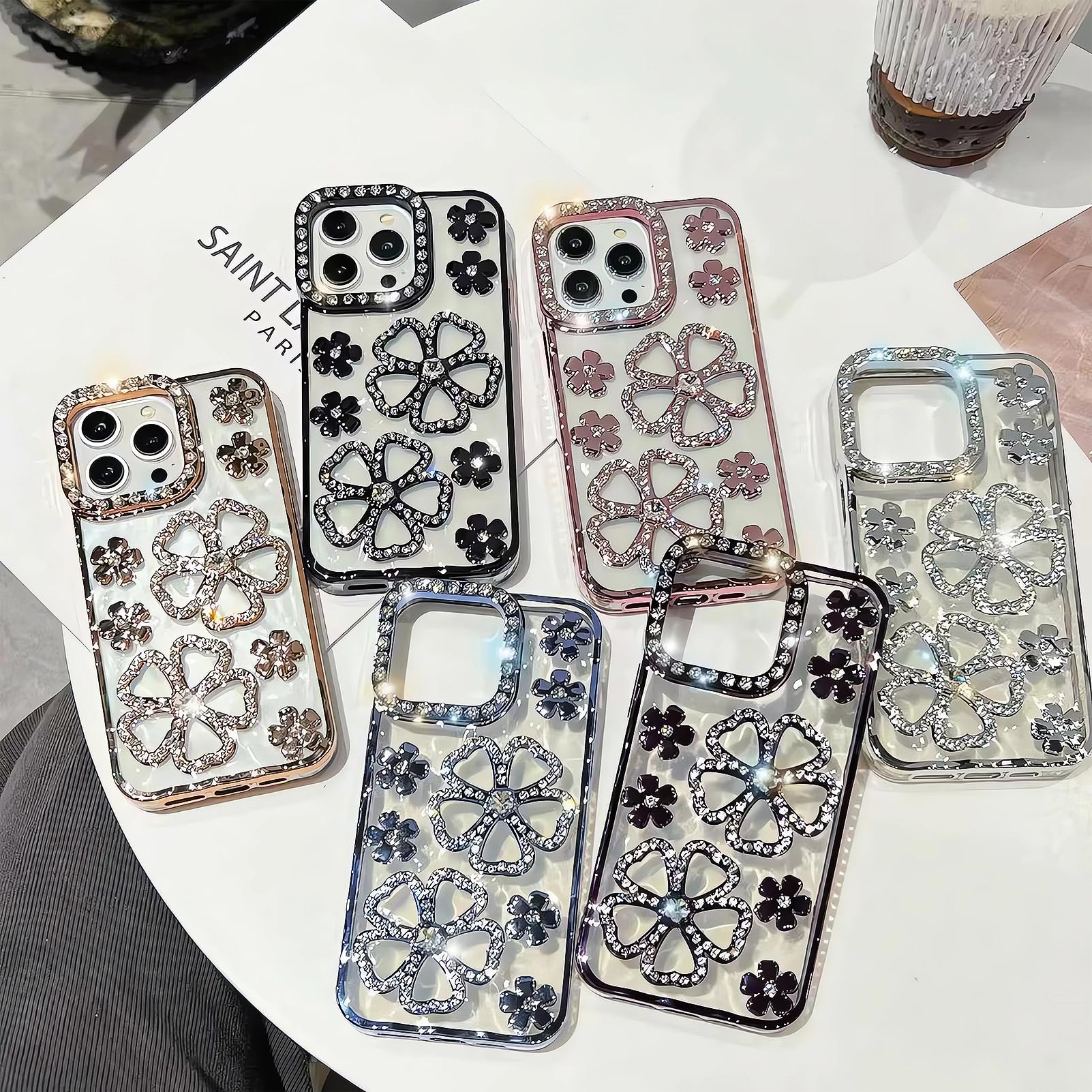Amazon.com: Compatible with iPhone 15 Pro Max Flower Case