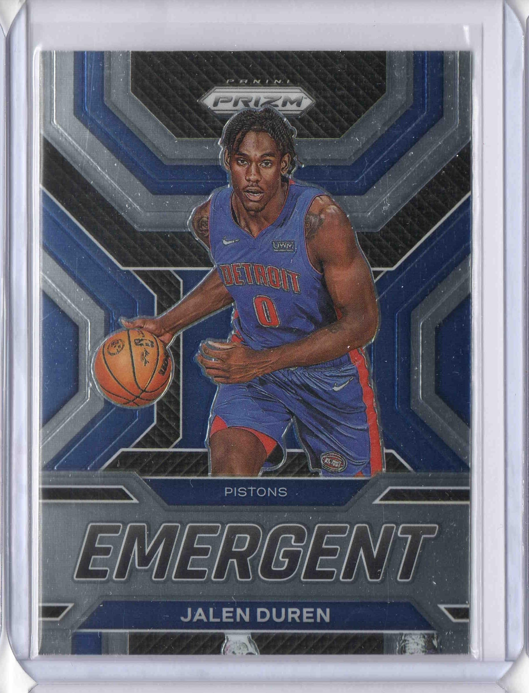 Amazon.com: 2022-23 Panini Prizm Emergent #20 Jalen Duren - Rookie