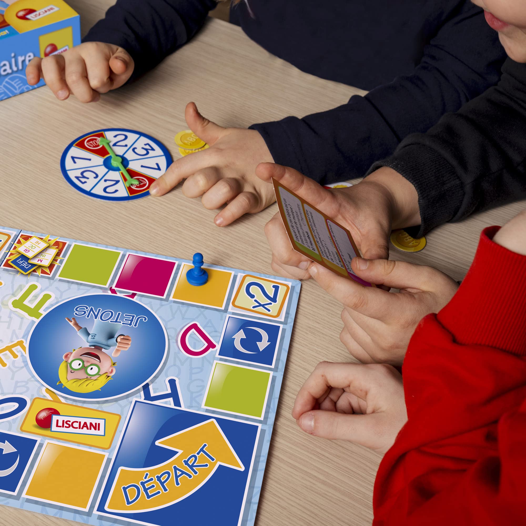 Jeu éducatif Lisciani Talent School - Vocabulaire, Synonymes, Contraires Dès 5 Ans