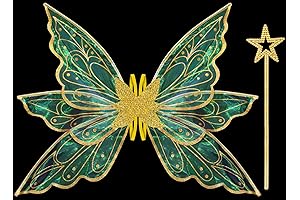Fairy Wings for Girls, Sparkle Butterfly Wings for Adults, Women, Angel Wings...