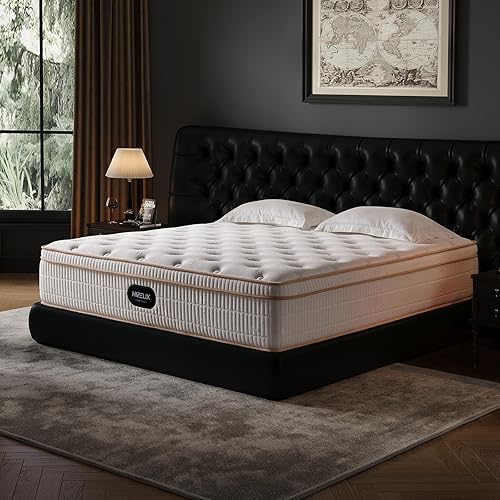 10 Inch Twin Hybrid Mattress, Firm with Memory Foam and Individually Wrapped Pocket Coils, Fiberglass-Free, CertiPUR-US Certified