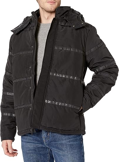 True religion tape puffer jacket Clearance