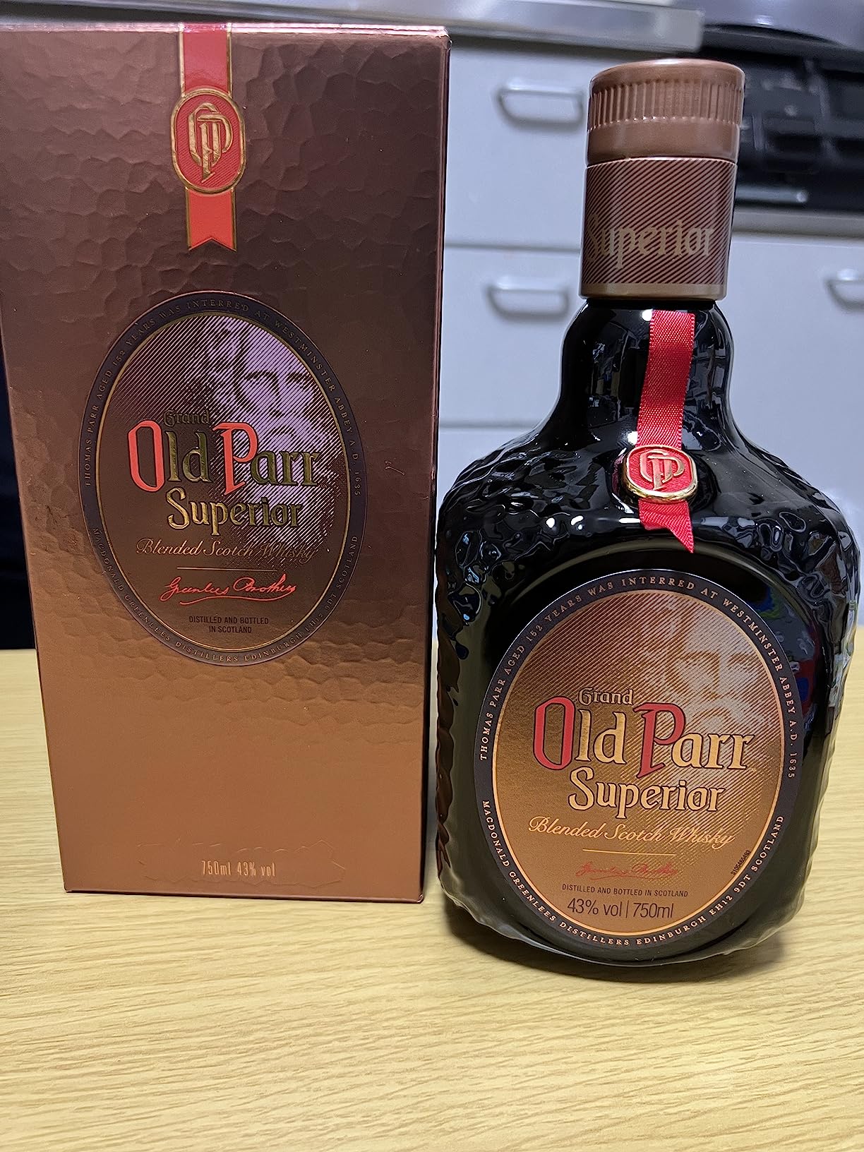 Old Parr Superior Boxed Blended Whisky, UK, 25.4 fl Ecuador | Ubuy