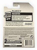 Vista 2 de Hot Wheels McLaren P1 - Red Edition 9/12 - blanco 149/250