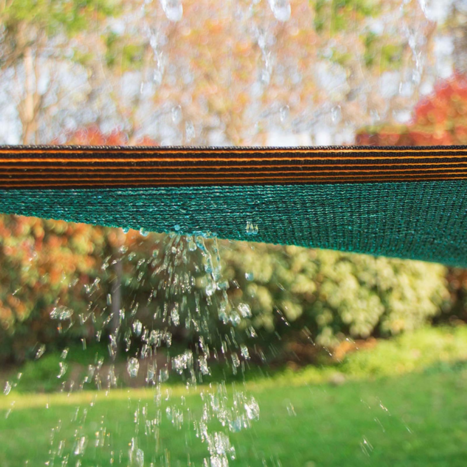 Malla de sombra verde transpirable para plantas, 9 x 10 m, tela con ojales, protección solar para invernaderos y jardines, uso duradero en exteriores