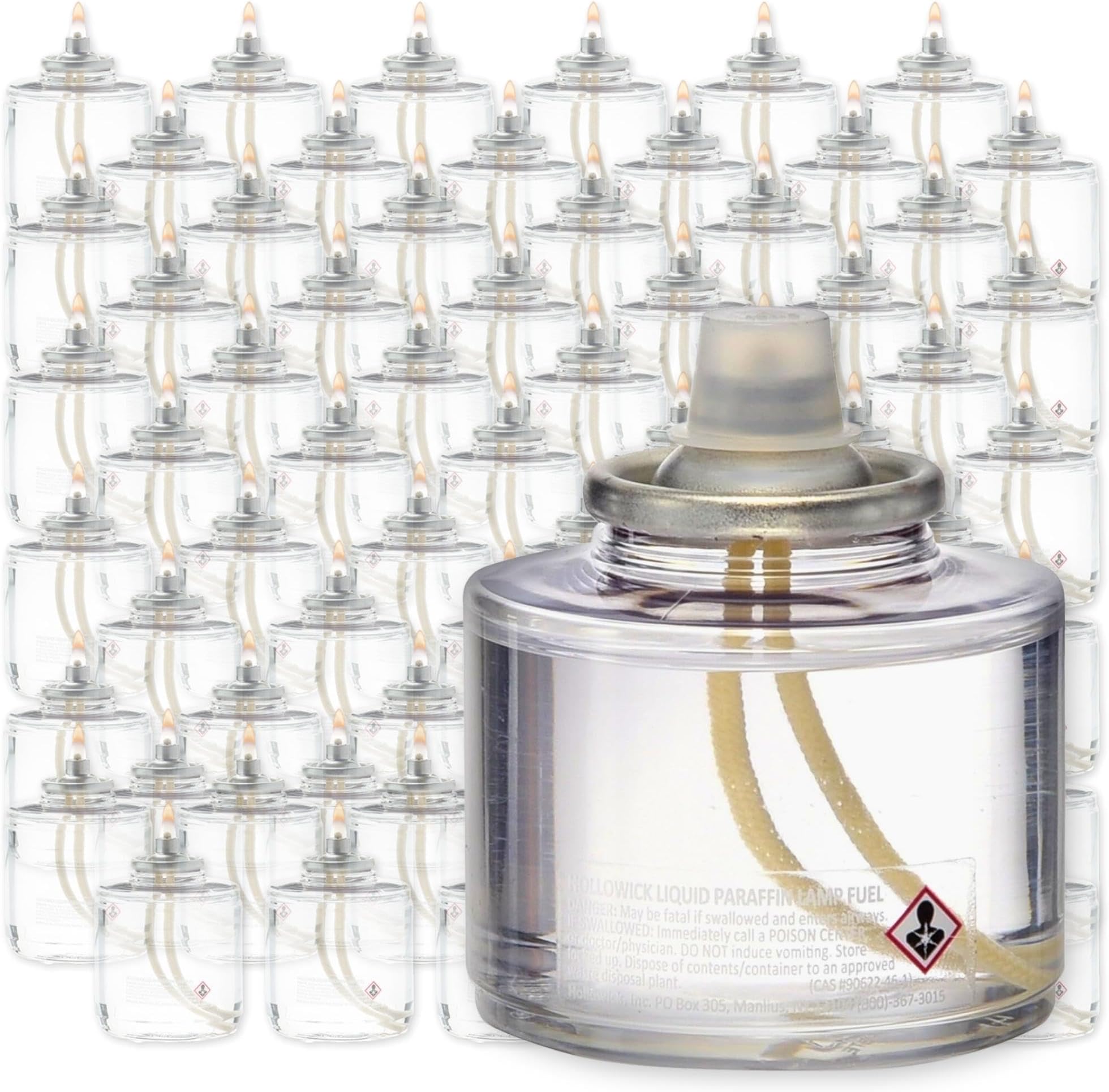 - Hollowick 17 Hour Disposable Liquid Candle - HD17 (48/case) - NOT for Home Consumer USE