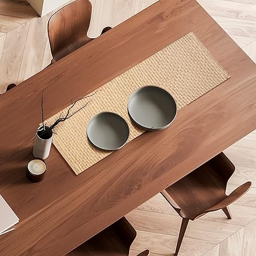 Miniatura 15 de Lightnpro - Platos llanos de madera natural, tablas redondas de madera para charcutería, platos para servir alimentos, bandeja de queso, plato