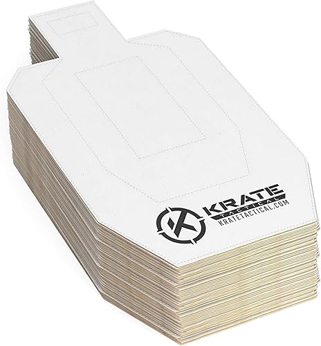 Objetivos de cartón, blanco de tiro de silueta de papel de competencia, objetivos de torso para campo de tiro y práctica de armas con rifles,