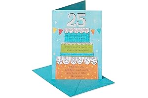 Happy Birthday Amazon Gift Card 25th Birthday Card (Special Occasion)