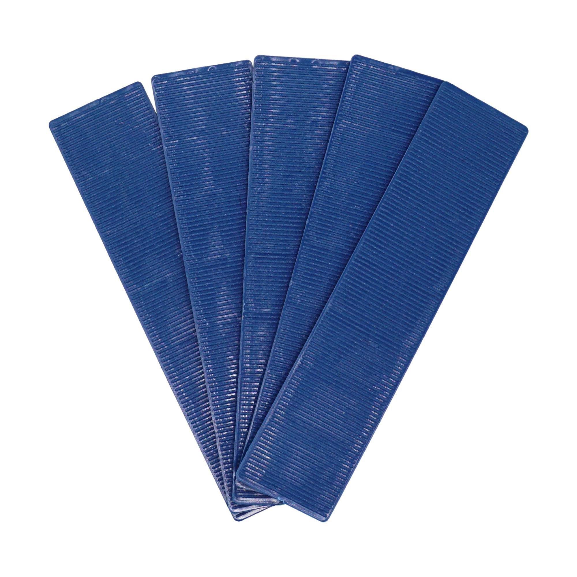 SKIR'CO (40 pcs) Plastic Flat Shims 2 mm, Glazing Packers 22 x 100 mm, Frame Spacers, Door and Window Frame Packers