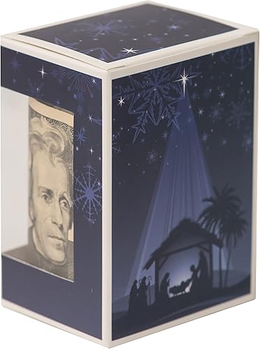 Miniatura 3 de DUNEROLLER Estrella de Navidad, Natividad, Cajas de regalo en efectivo de Navidad para regalar dinero