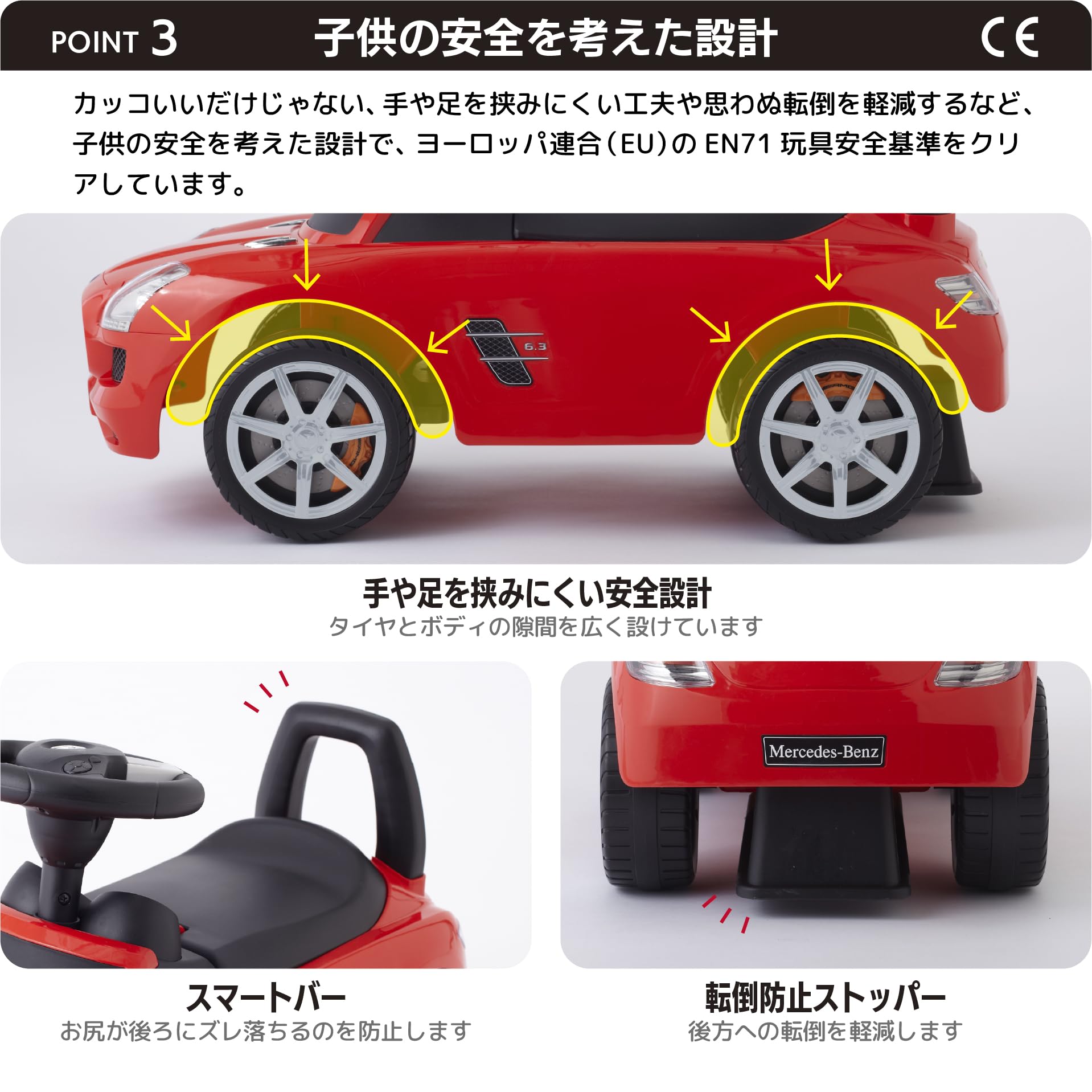 野中製作所 NONAKA WORLD メルセデスベンツ SLS AMG レッド 2442型
