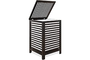 SMIBUY Double Laundry Hamper with Lid - Where Organization Meets Style