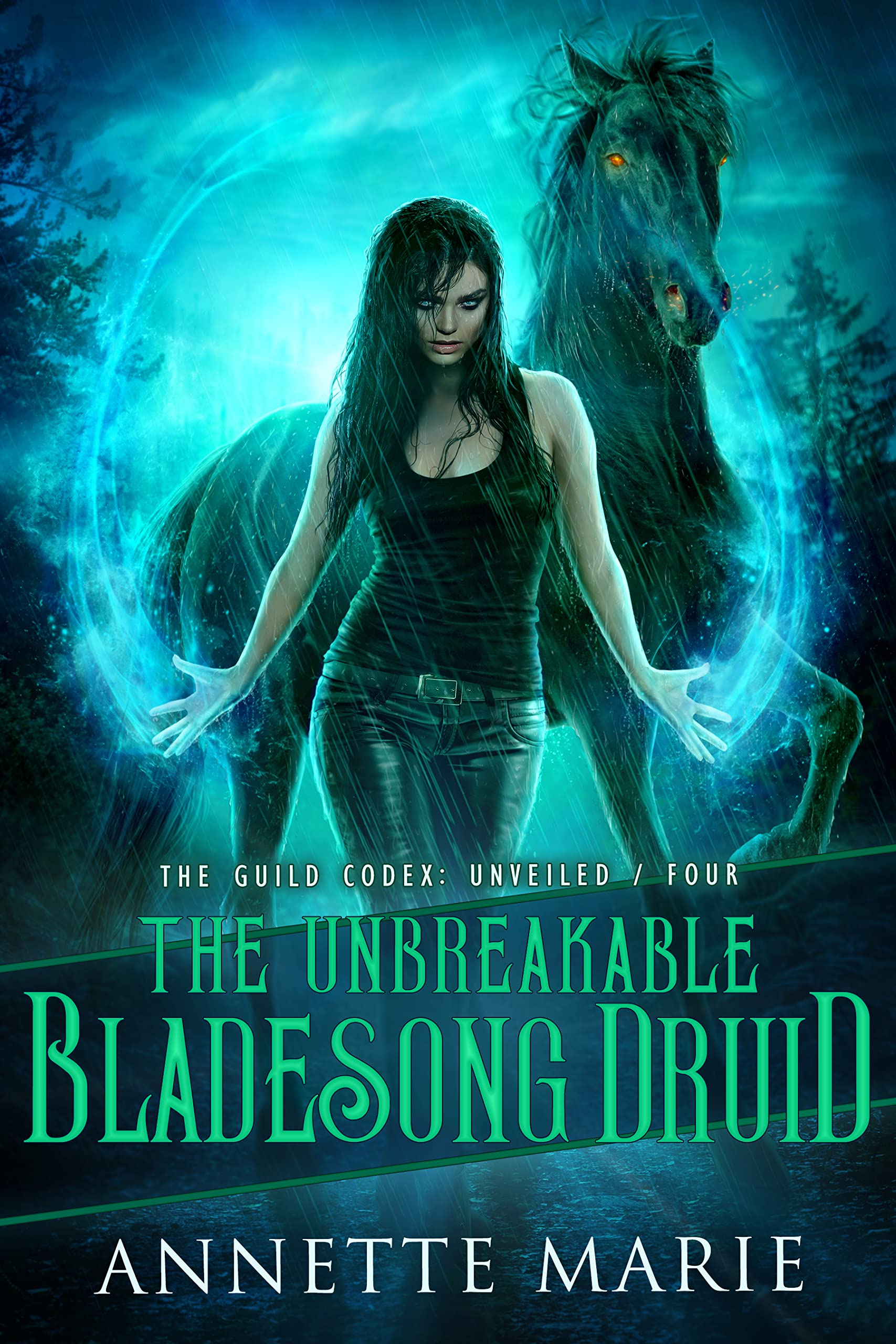 Book cover for The Unbreakable Bladesong Druid