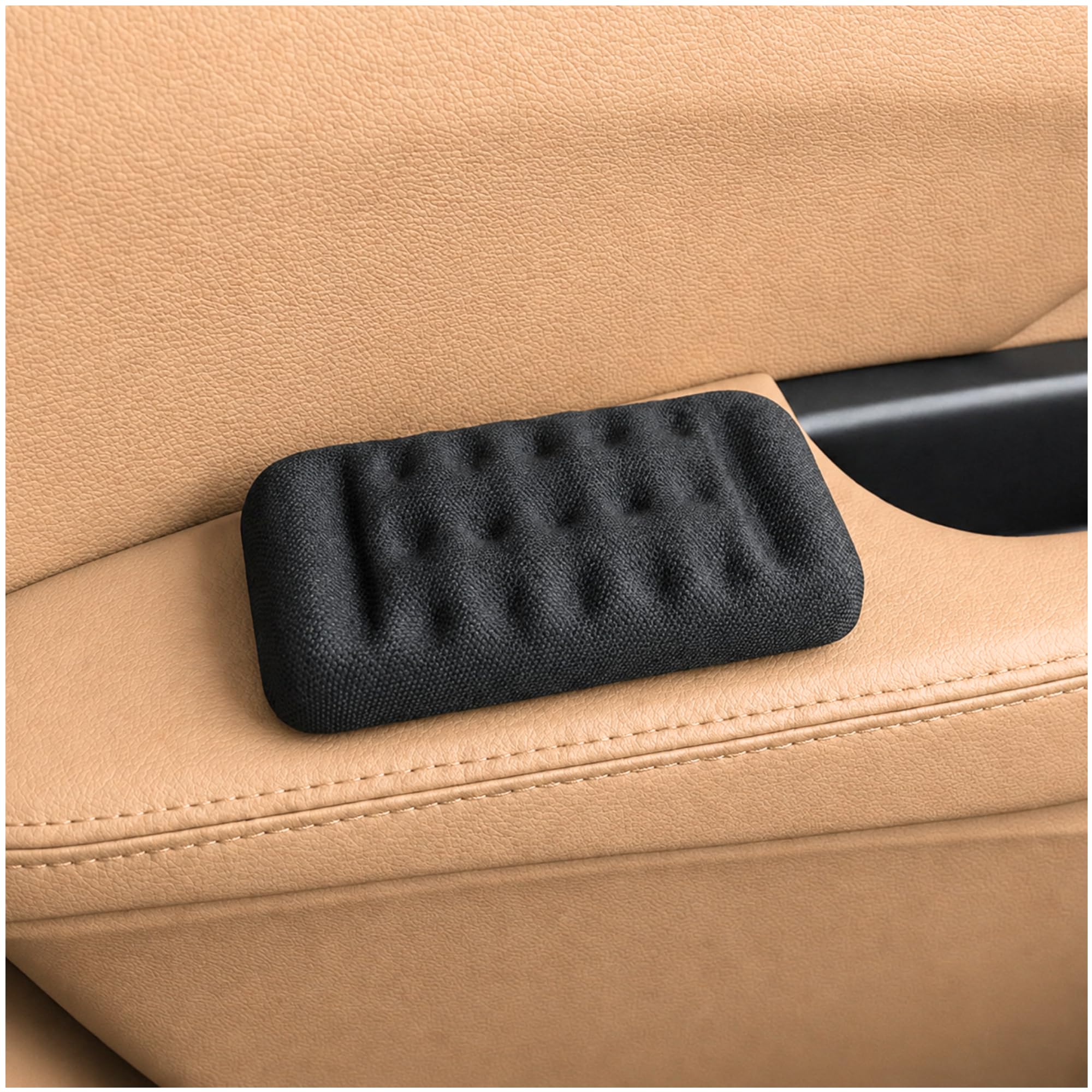Maxby Car Elbow Rest Pads, Heat-Resistant Adhesive, Memory Foam, 2-Pack