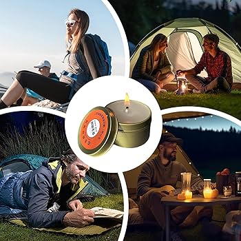 Survival Candles Long Burning Indoor - Smokeless Candles For Power