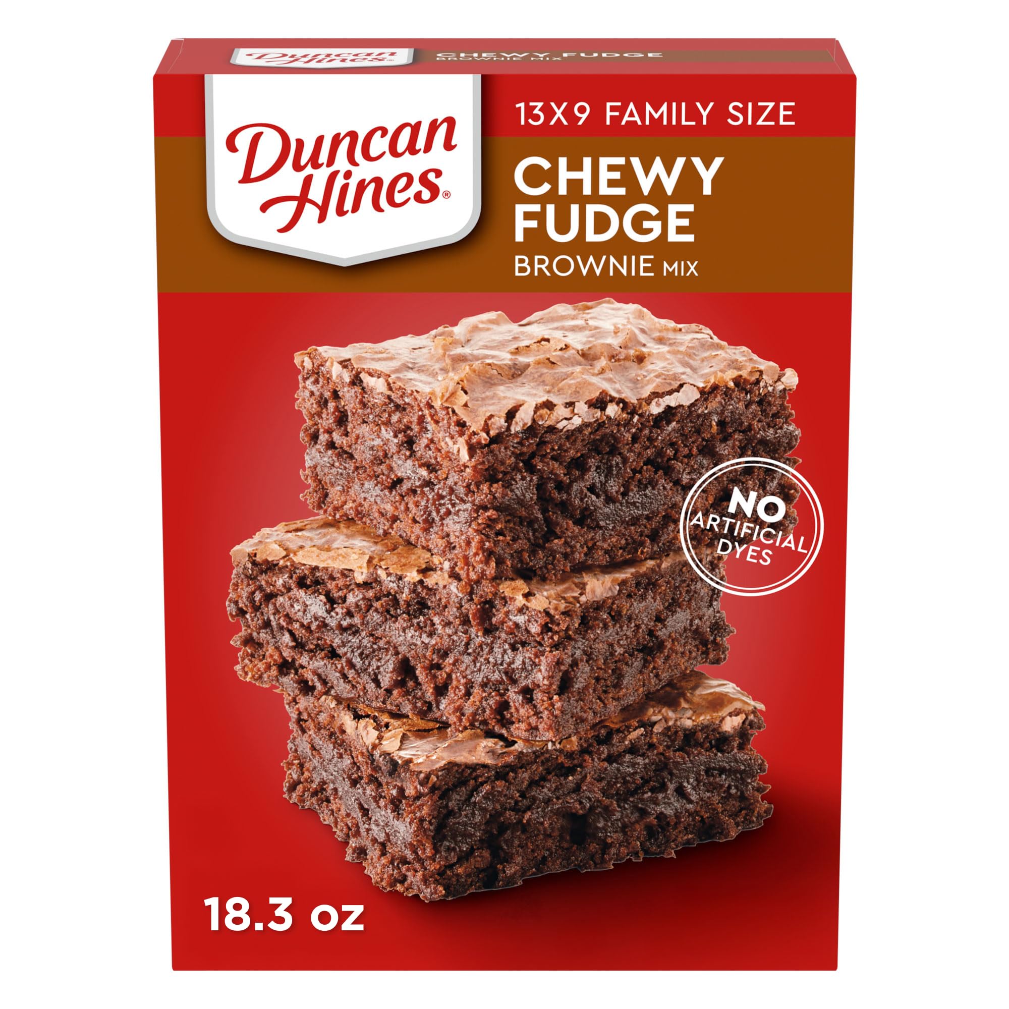 Duncan Hines Chewy Fudge Premium Brownie Mix