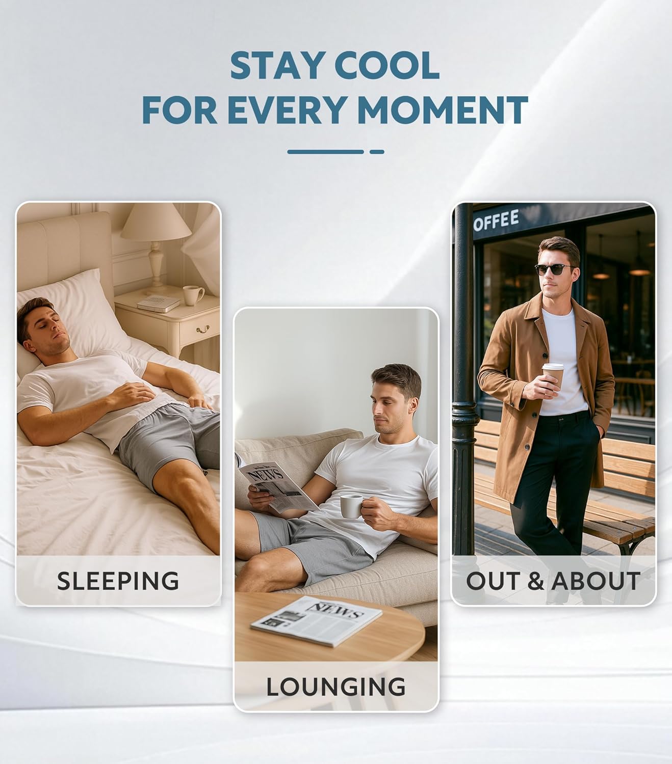 DAVID ARCHY Mens Boxer Shorts Breathable Rayon Made from Bamboo Boxers for Men Loose Fit Mens Underwear 3 or 5 Pack - Image 6