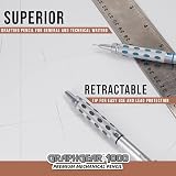 Pentel GraphGear 1000 Mechanical Pencil, (0.5mm) Point Size, Black Barrel, 1 Each (PG1015A) – view 4