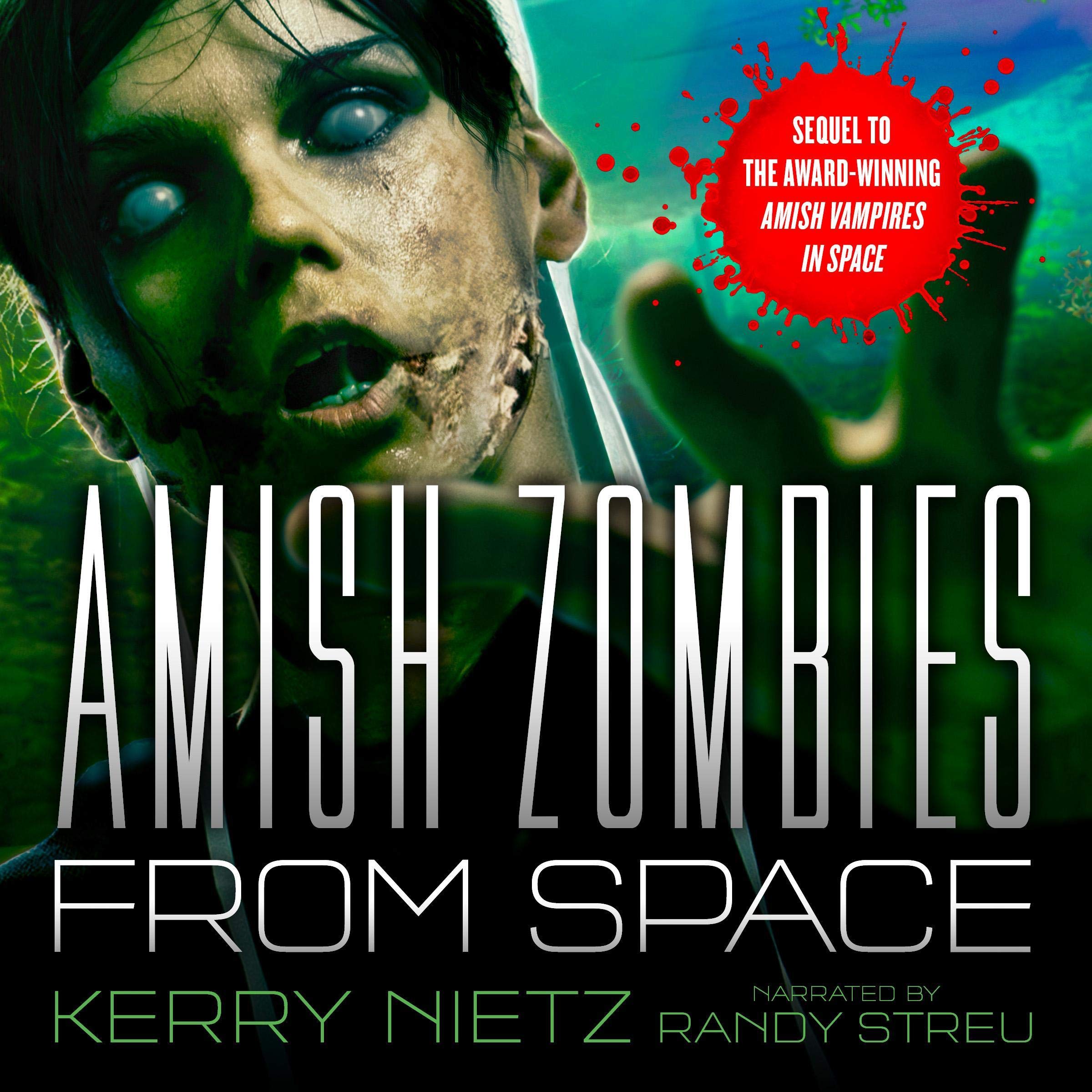 Cover art for Amish Zombies from Space