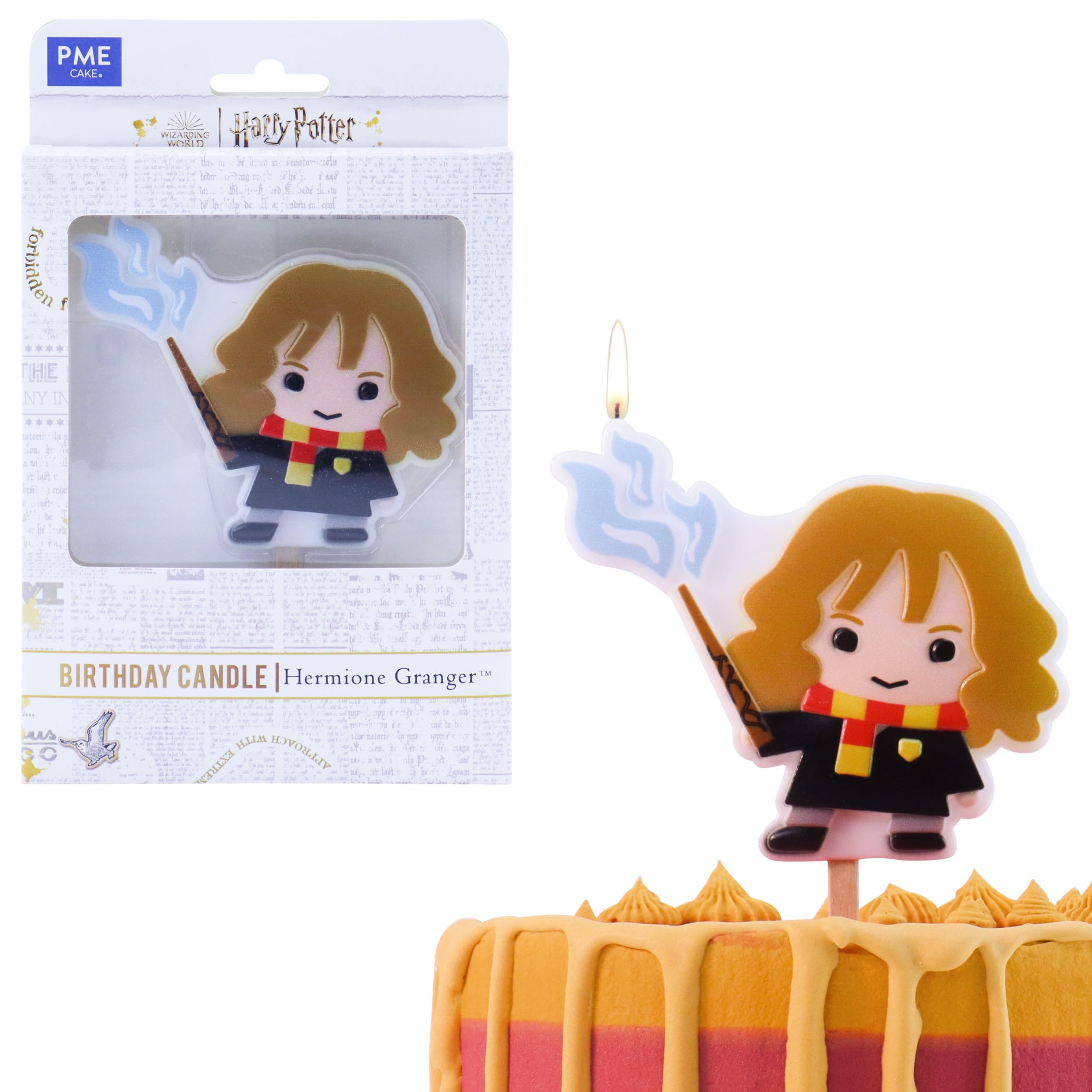 PME Harry Potter Character Birthday Candle, Hermione Granger