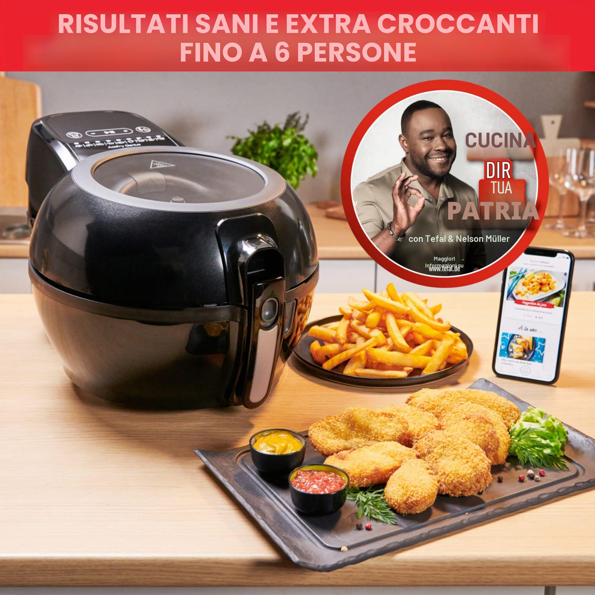 TEFAL ACTIFRY GENIUS+ FREIDORA DE AIRE FZ773815